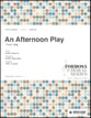 An Afternoon Play SATB choral sheet music cover